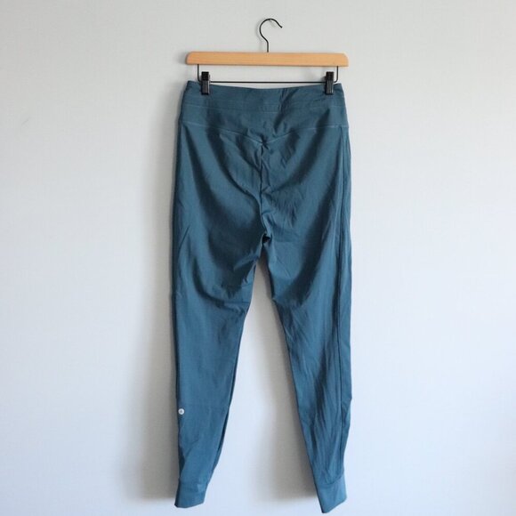 Halara Women's Sz M Blue Softlyzero High Waist Stretch Activewear Slim Joggers - Picture 2 of 11